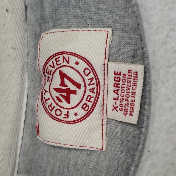 47 PHILADELPHIA EAGLES STRIKER LONG SLEEVE 1/4 ZIP FASHION PULLOVER Sz XL - Picture 3 of 10